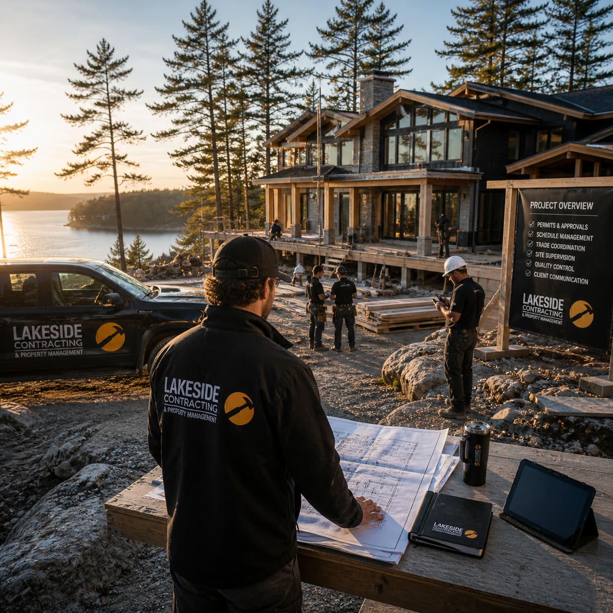 General Contracting & Site Management by Lakeside Muskoka in Parry Sound, Ontario