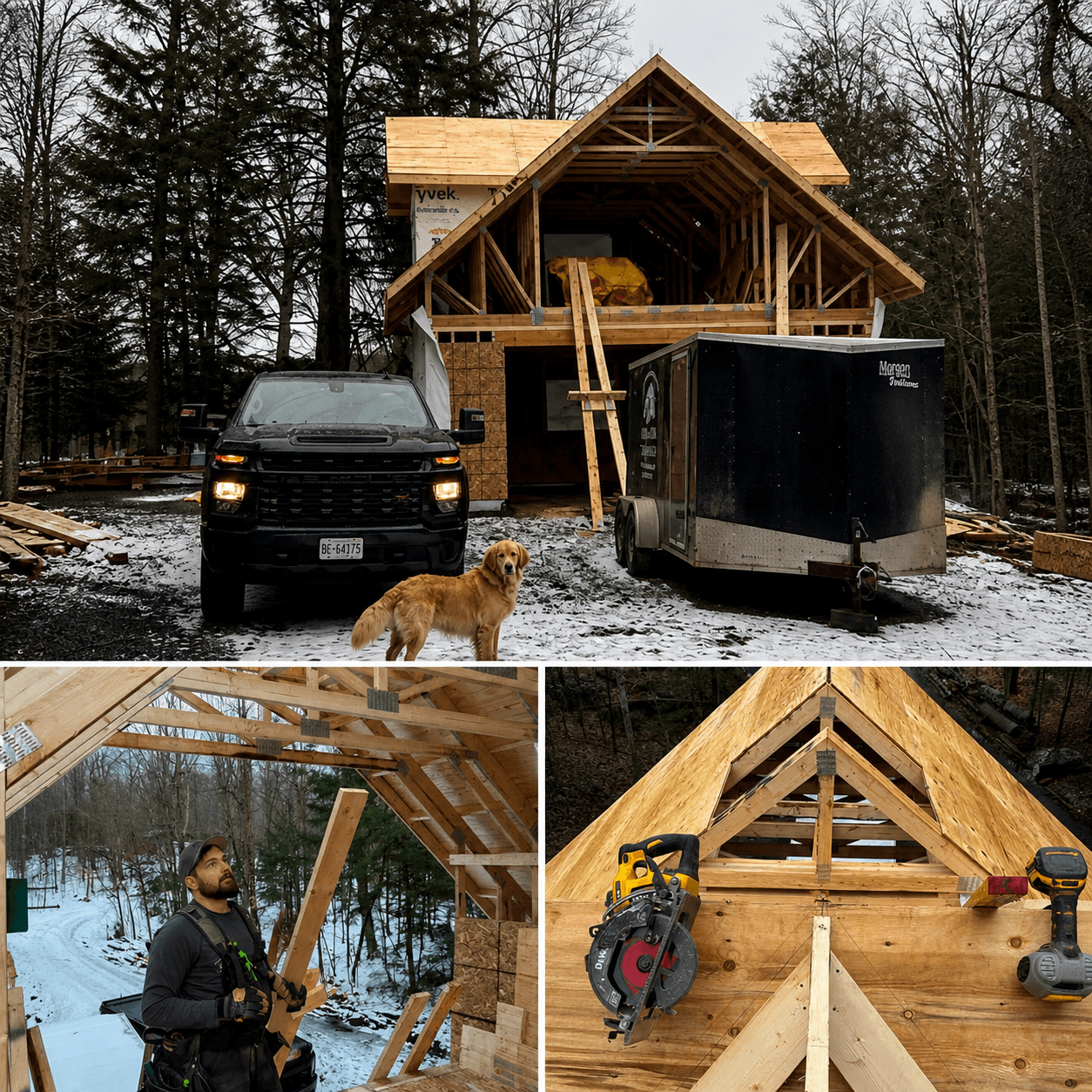 Winter Build — Framing through the season
